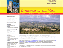Tablet Screenshot of cathedralofthevale.co.uk